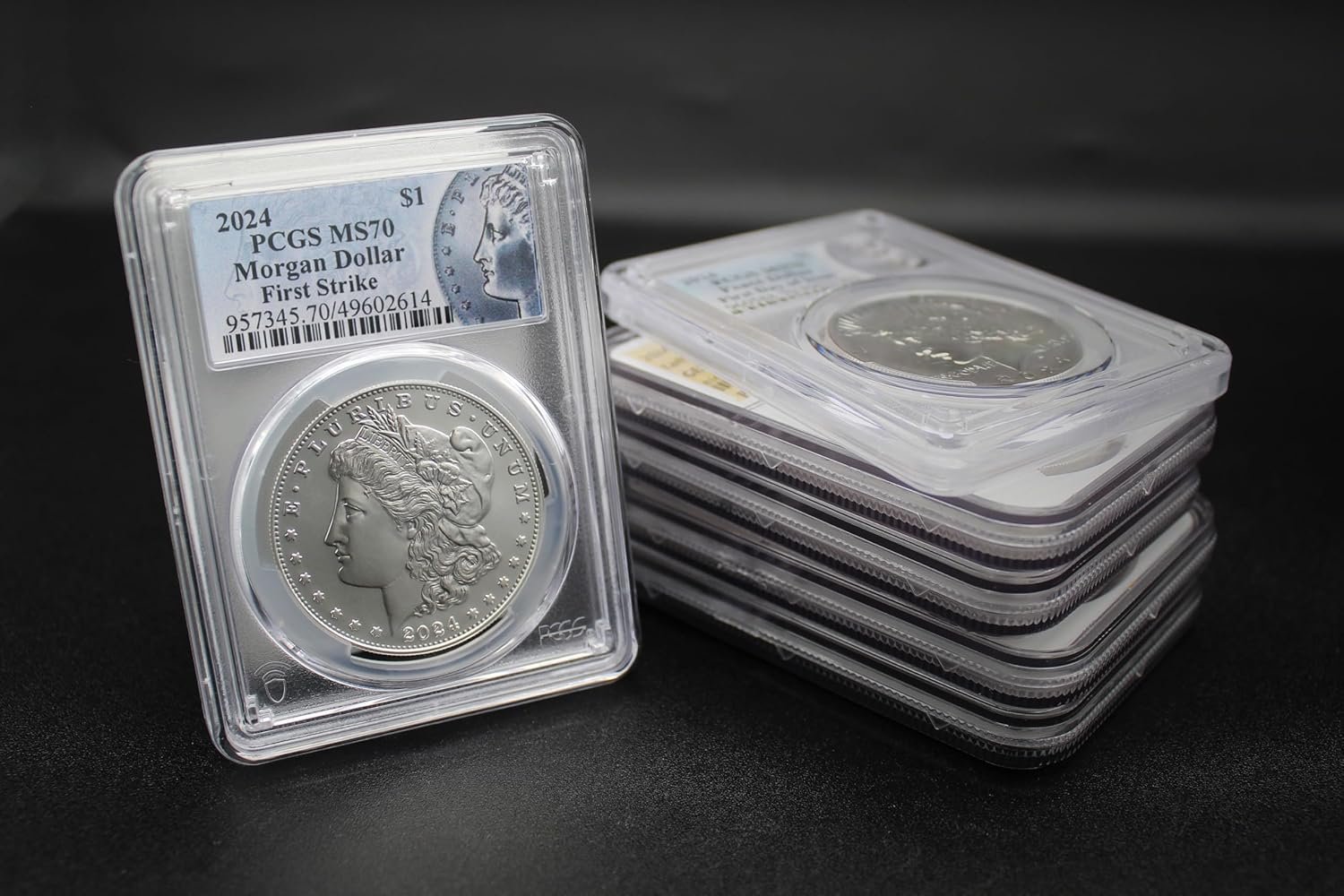 1756178653 2024 American Silver Morgan Dollar Coin MS 70 First Strike with Original Government Packaging 1 PCGS MS70.jpg