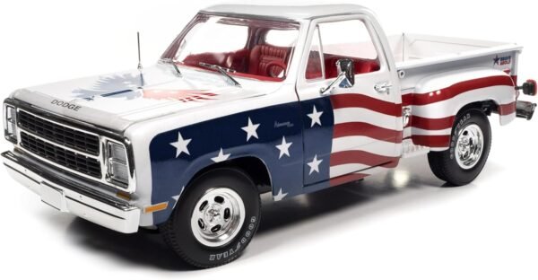 1980 D150 Adventurer Pickup Truck White with American Flag Graphics.jpg