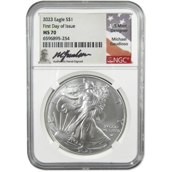 2023 American Silver Eagle MS 70 NGC First Day Gaudioso.jpg