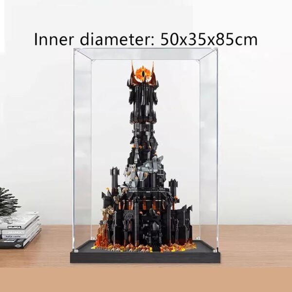 Applicable to Lego 10333 Acrylic Display Box50x35x85CMProtect Your Collectibles from Dust with a Clear ShowcaseBox Only Model NOT IncludedBackground.jpg