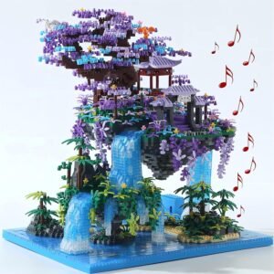 Cherry Blossom Tree Building Set with Box 4574Pcs Original Scene.jpg