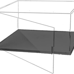 Clear Acrylic Display Case Self Assembly Acrylic Box with Black Thick.jpg