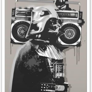 EsEntL Darth Vader Poster Banksy Graffiti Canvas Wall Art Prints.jpg