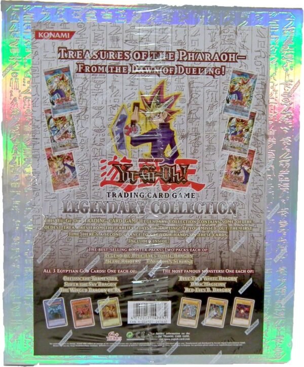 Konami Yu Gi Oh Legendary Collection 10th Anniversary Special Pack with Egyptian Style 3 Ring Binder.jpg