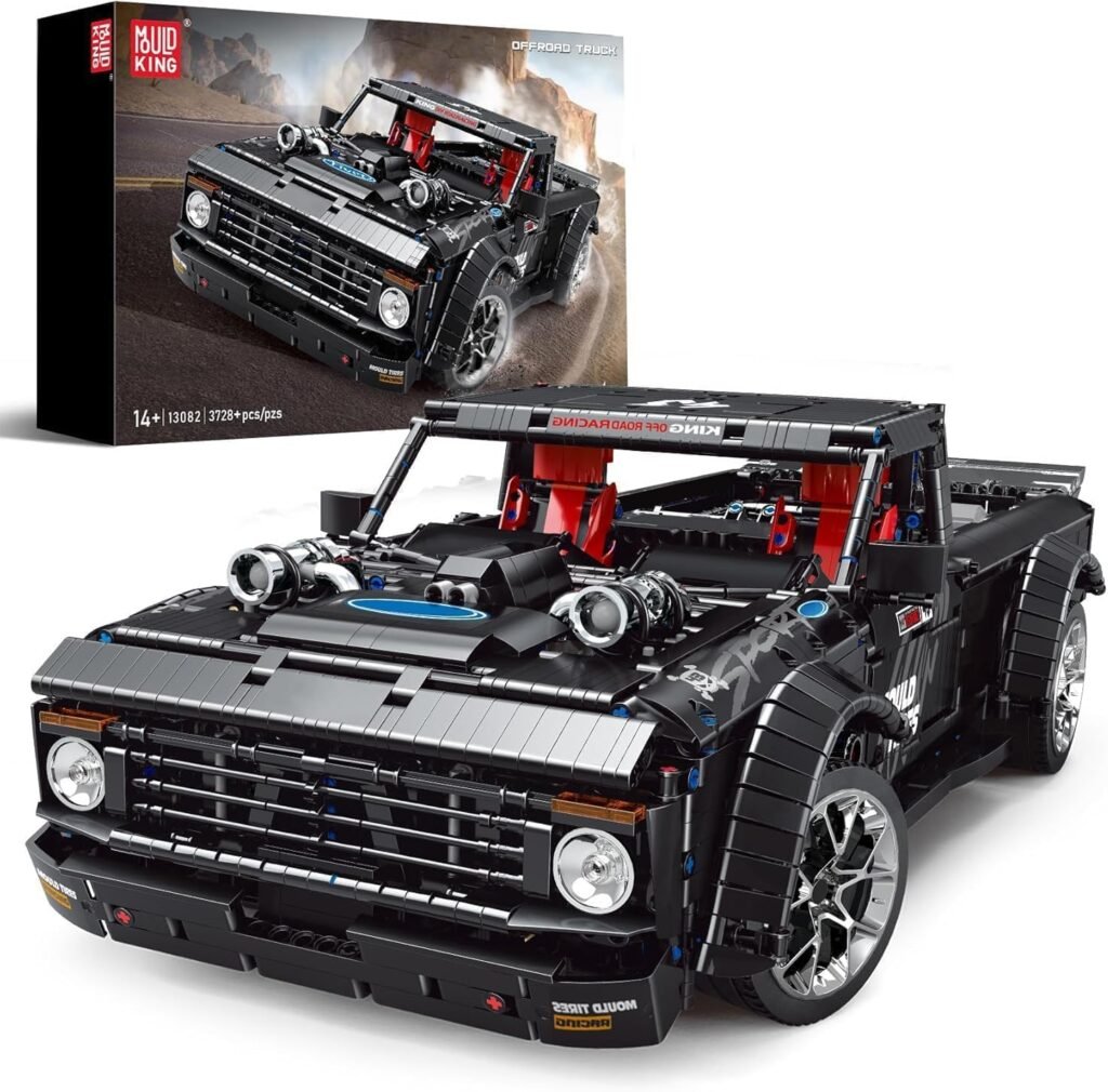 Mould King 13082 Pickup Truck Block Kits Model MOC Building.jpg
