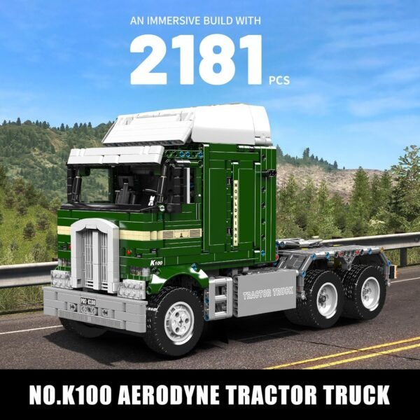 Mould King Tractor Truck Block Kits Model MOC Building Blocks Set to Build Gift for Kids Age 14Adult Collections Enthusiasts2181 Pieces with MotorAPP Remote Control.jpg