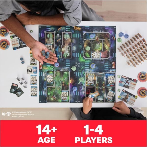 Spin Master Games DCeased Gotham City Outbreak Part of The Zombicide Collection Collectible DC Comics Miniatures Strategy Board Game for Adults Teens 1 4 Players for Ages 14 Up.jpg