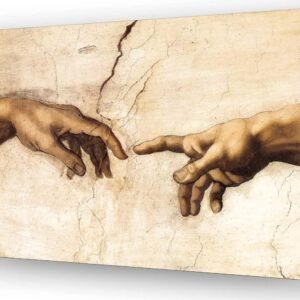 Wallpicss Vintage Renaissance Creation of Adam Wall Art Famous Painting.jpg