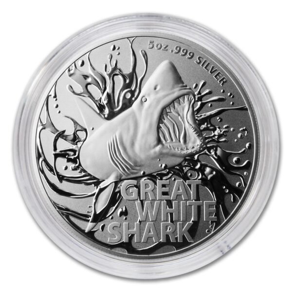 1757654655 2022 P 5 oz Australian Silver Great White Shark Coin Brilliant Uncirculated in Capsule with Certificate of Authenticity 5 Seller BU.jpg