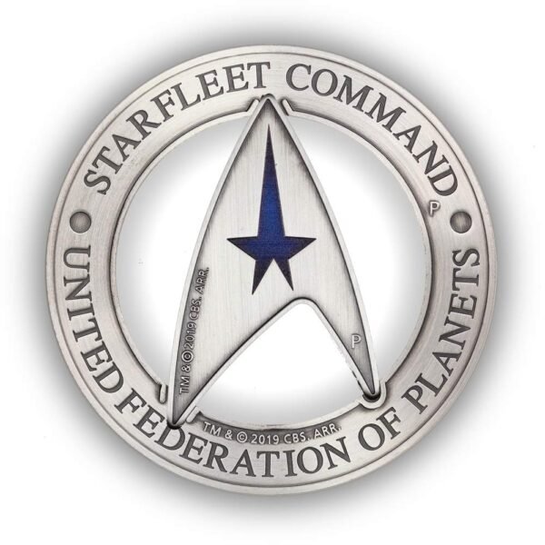 2019 P Tuvalu Star Trek Starfleet Command Emblem 2 Coin 3 oz Silver Set wBox COA 3 BU.jpg