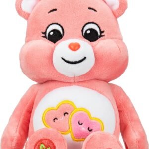 Care Bears 22033 9 Inch Bean Plush Love A Lot Bear Collectable.jpg