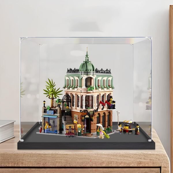 Self Assembly Clear Acrylic Display Case for Collectibles 20x70x65cm8x28x26in Dust Proof.jpg