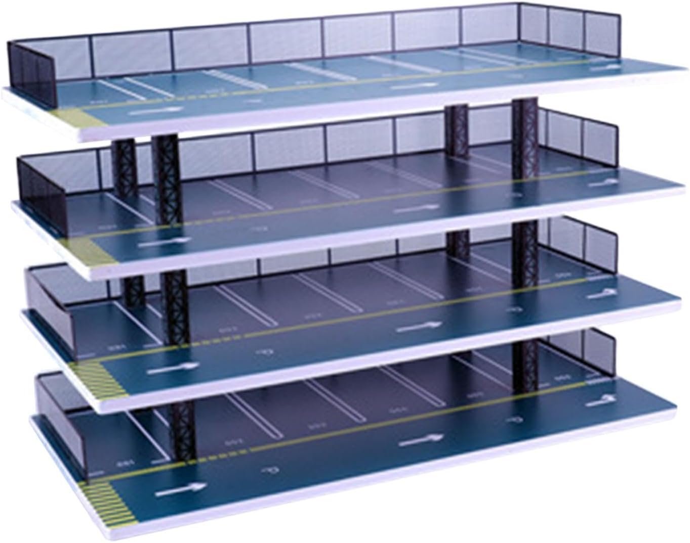 132 Parking Lot Display Case Model Car Garage Acrylic Simulation.jpg