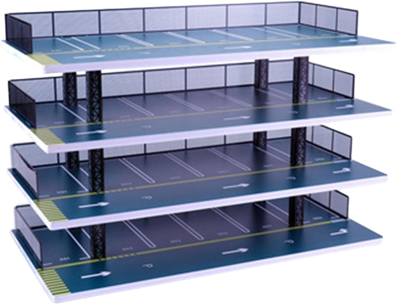 1759433057 132 Parking Lot Display Case Model Car Garage Acrylic Simulation Collectibles Scenery Mini Model Car Storage Home Decor 4 layers.jpg