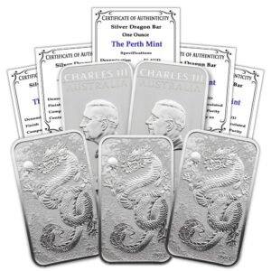 2024 P Lot of 5 1 Troy Ounce Australian Silver.jpg