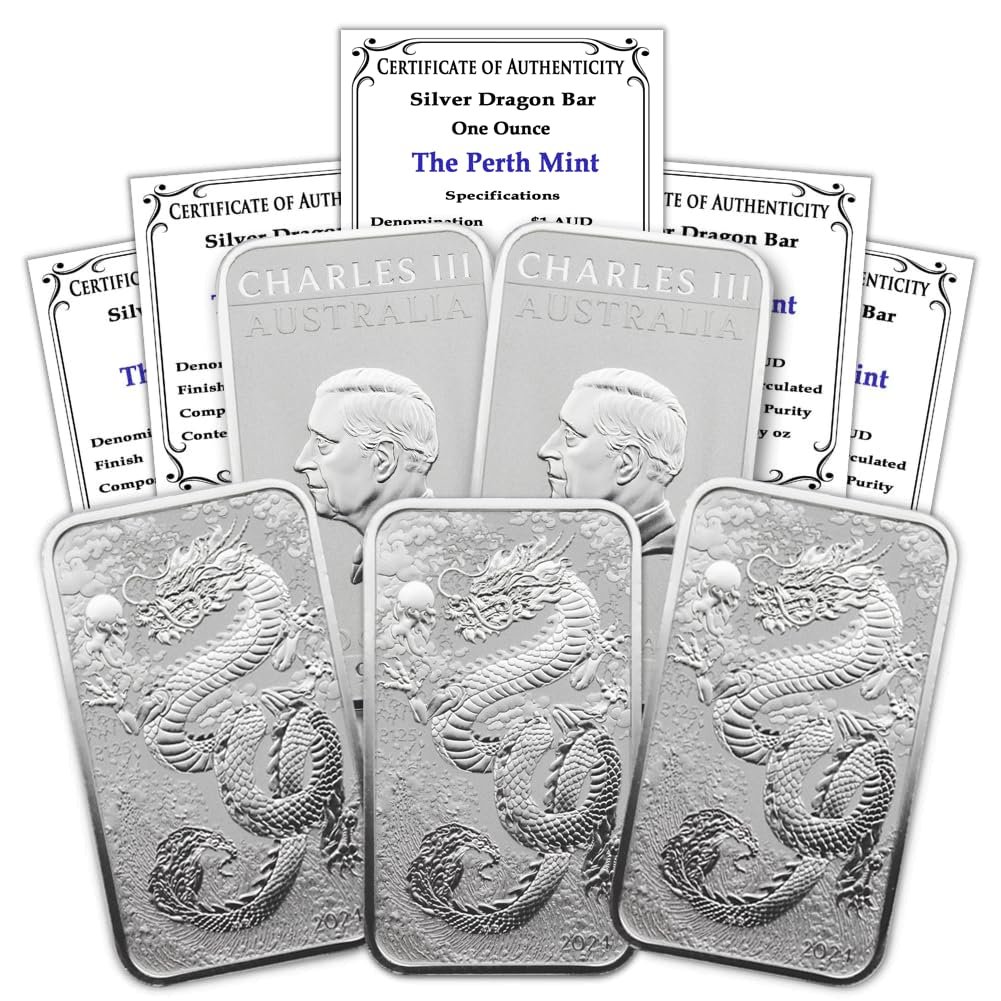 2024 P Lot of 5 1 Troy Ounce Australian Silver.jpg