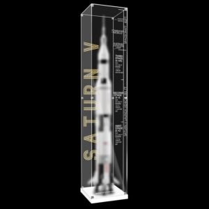 Acrylic Display Case Compatible with Lego 92176 NASA Apollo Saturn.jpg