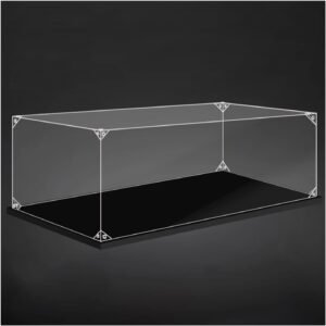 Acrylic Display Case Showcase Clear Figures Protection Box Collectibles Models.jpg