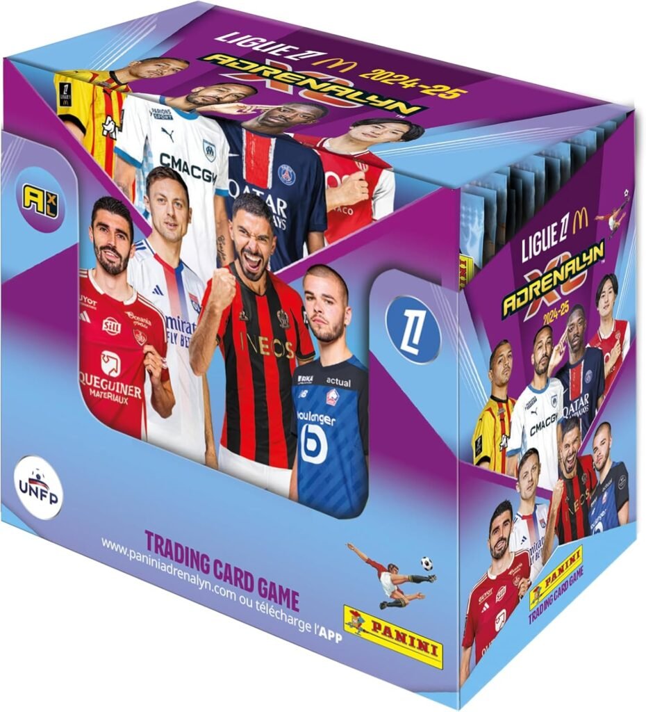 Panini Adrenalyn Ligue 1 McDonalds 2024 2025 Trading Cards Game Box.jpg