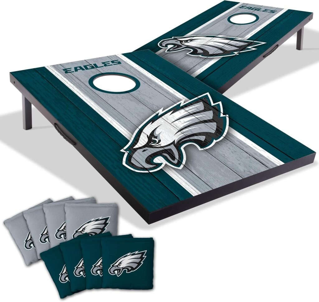 YouTheFan NFL 2 x 3 Portable Cornhole Game with Logo.jpg