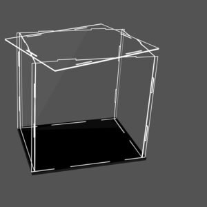 Acrylic Display Case Dust Cover Square Cube Clear Acrylic Case.jpg