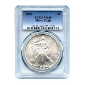 USA 2009 1 American Silver Eagle Coin MS69 PCGS.jpg